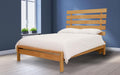 Pisa Oak bed frame